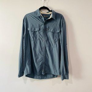 REI Co-op Mojave Tech Plaid Shirt - Men's Size M